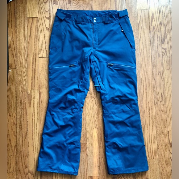 The North Face RARE DryVent Multi Zip Pocket Snow Ski Pants Blue Men’s Size XL - Picture 14 of 14